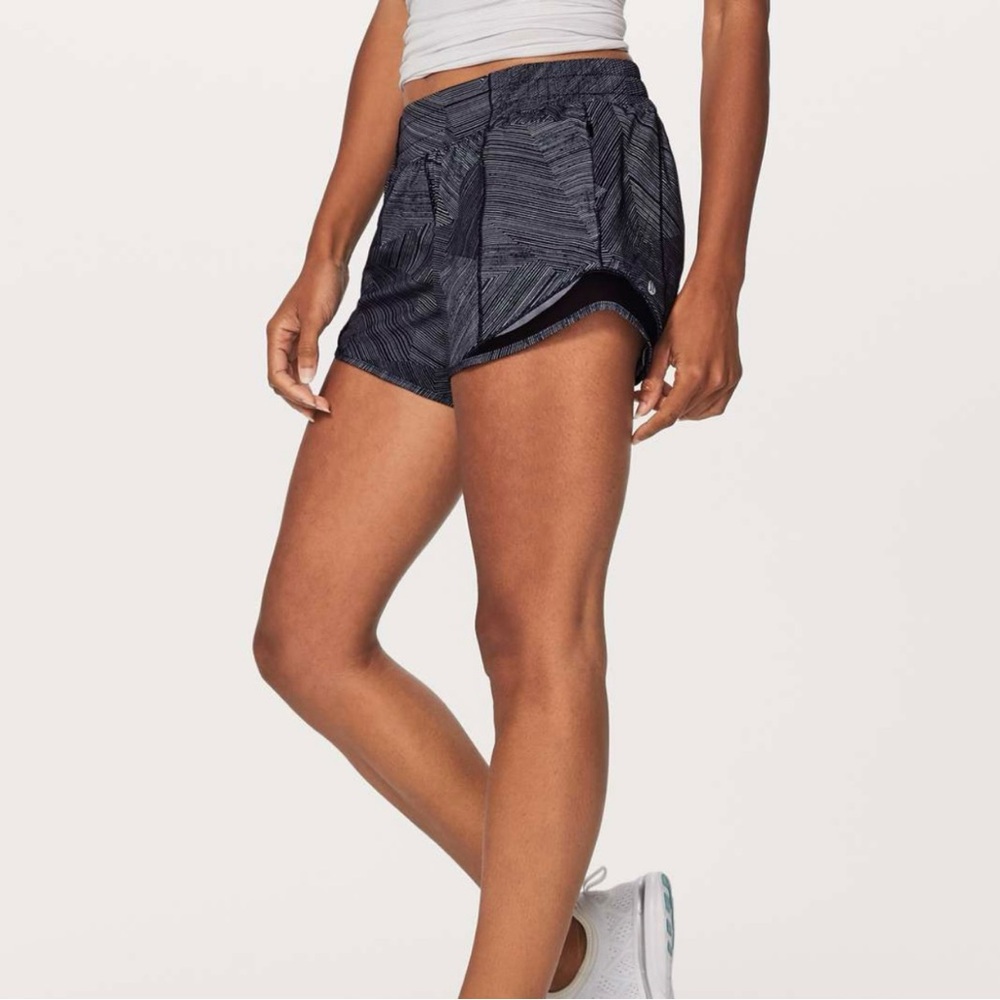 Lululemon Hotty Hot Short II 4” Navy Size 6 Tall